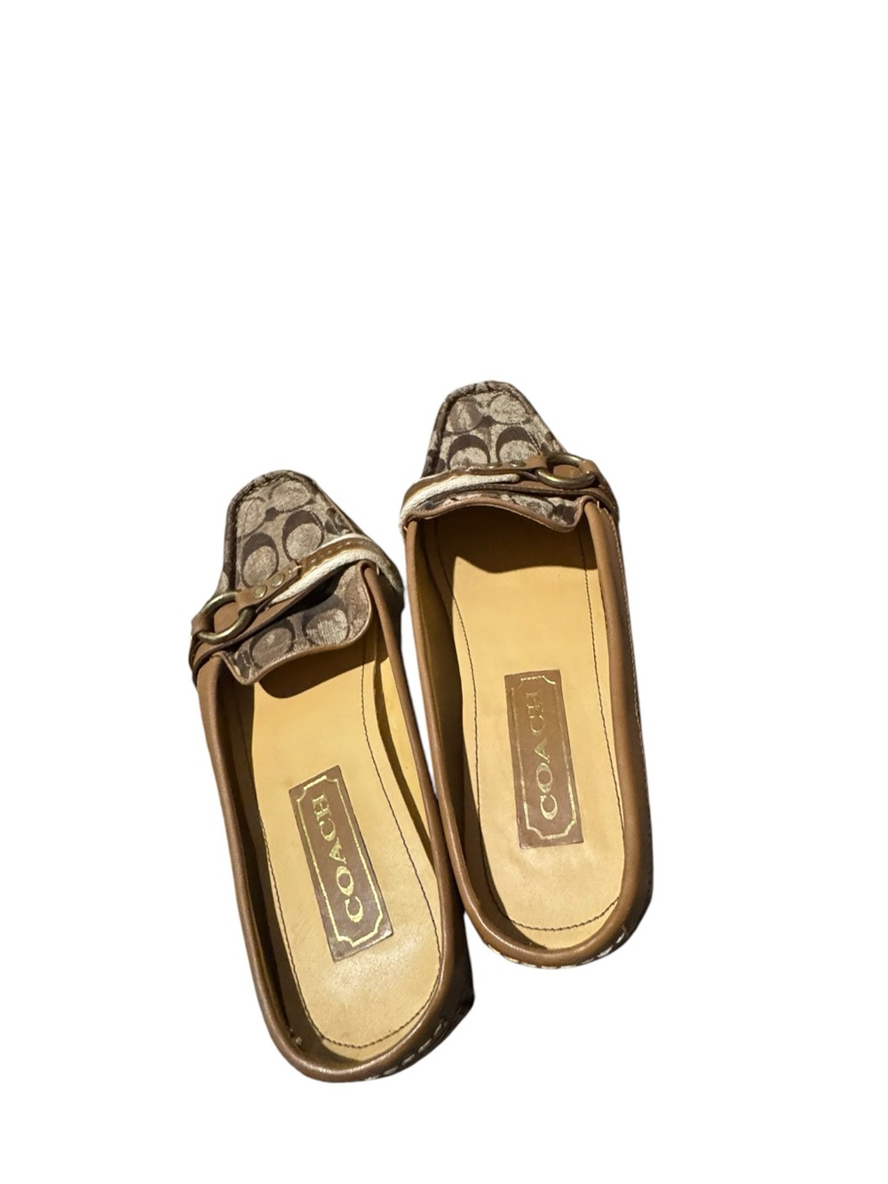 Coach Women's Signature Canvas Slip-On Loafers - Picture 3 of 7